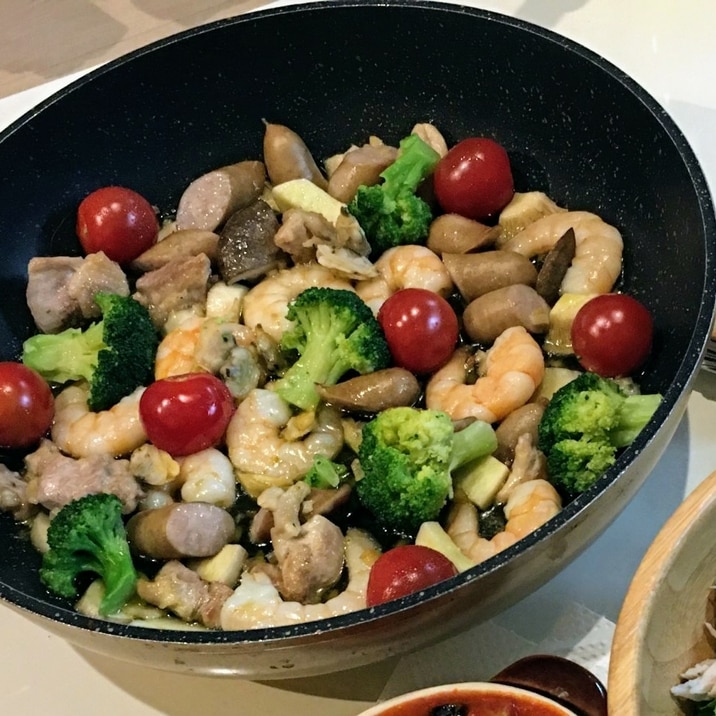 お家で好きな具材で アヒージョ レシピ 作り方 By やえまる 楽天レシピ